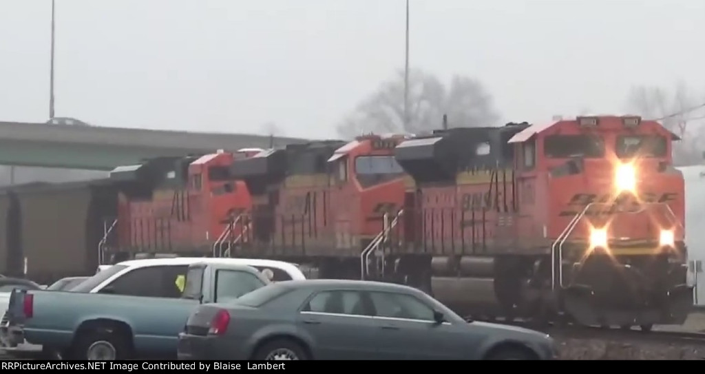 BNSF coal train